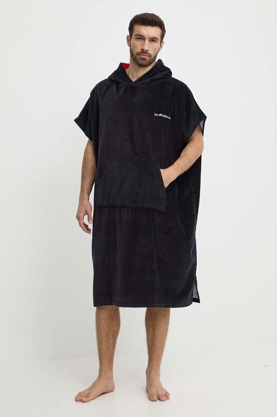 

Хлопковое полотенце Quiksilver, черный