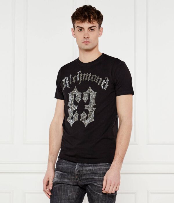 

Футболка лекиб Slim fit John Richmond, черный