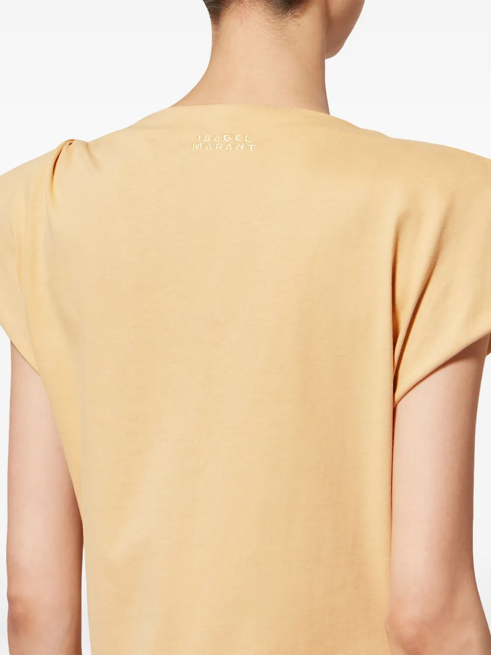 Платье макси Nadela со сборками Isabel Marant, желтый — фото 4