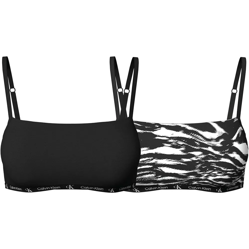 

Бюстгальтер Calvin Klein 000QF7215E 2 units, черный