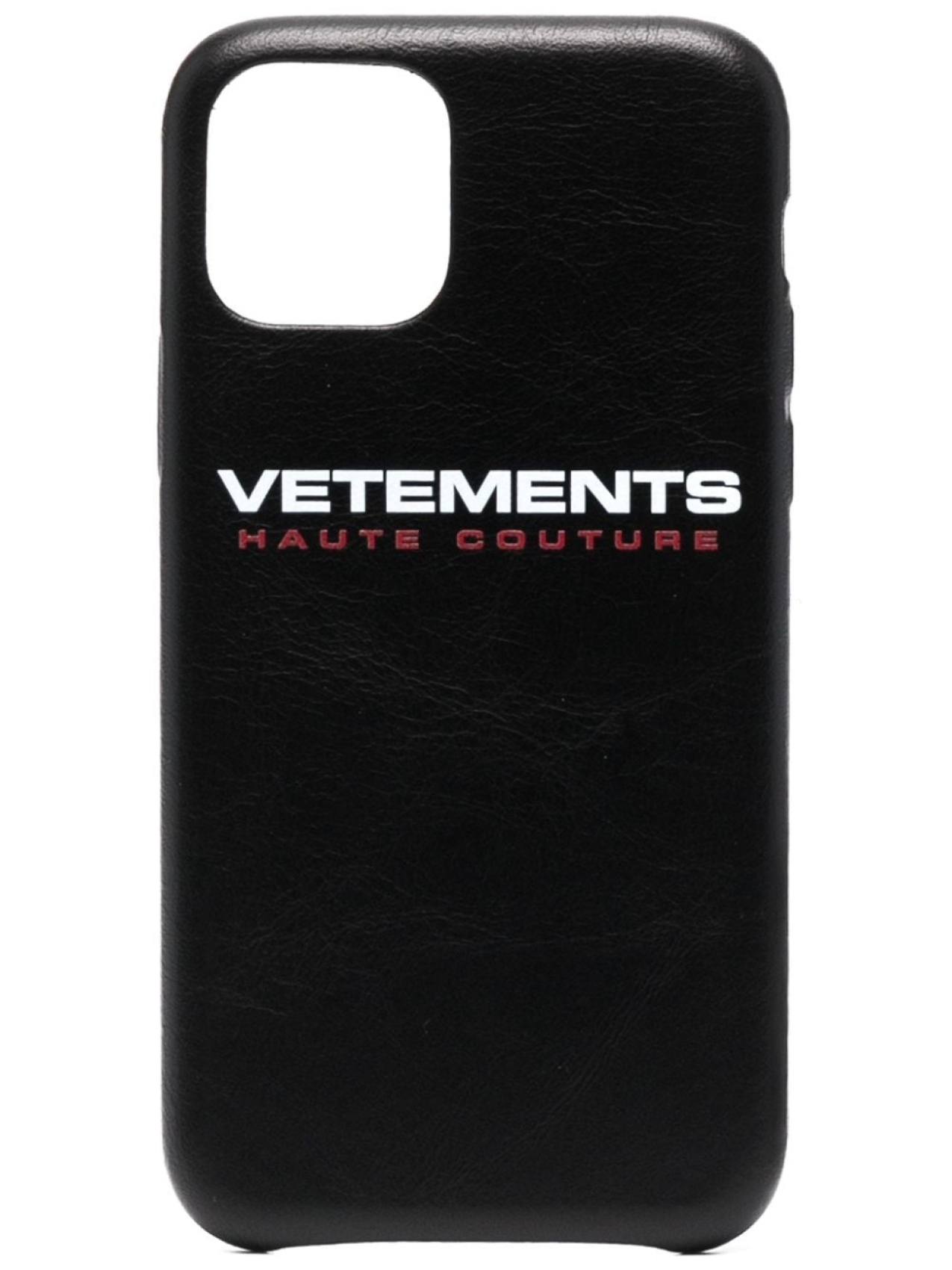 

VETEMENTS чехол для iPhone 11 Pro с логотипом, черный