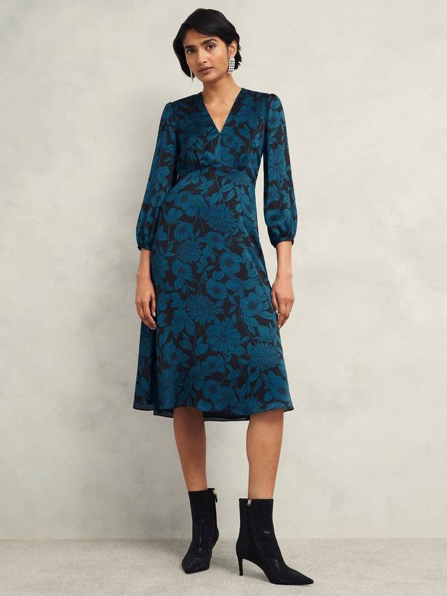 

Миниатюрное платье romina Hobbs, цвет Black/Kyanite