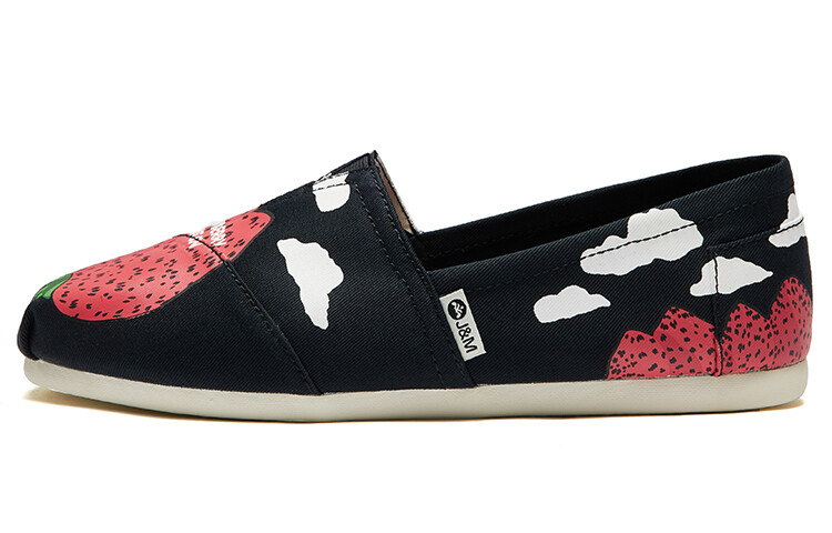 

Туфли женские повседневные Women's Casual Shoes Women's Low-Top Black Joy&Mario
