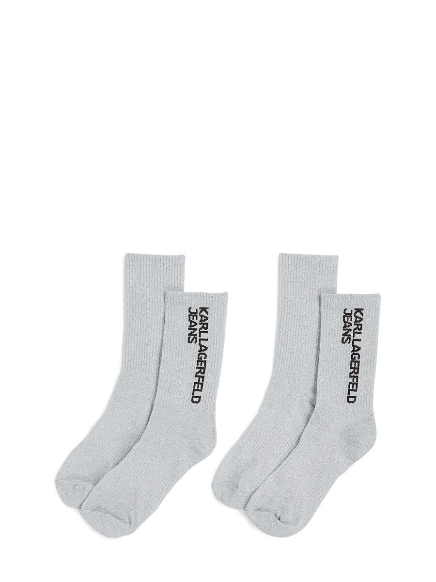 

Носки KARL LAGERFELD JEANS Socks, светло-серый