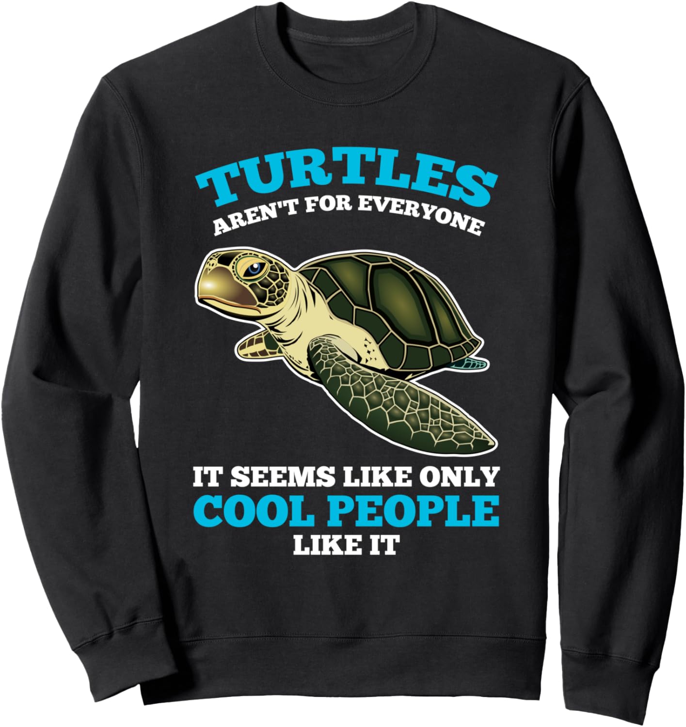 

Похоже, черепахи нравятся не всем. Толстовка с черепахами Turtles Lover Turtle Merch Gifts, черный
