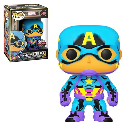 

Funko POP! Marvel, коллекционная фигурка, Капитан Америка, Special Edition