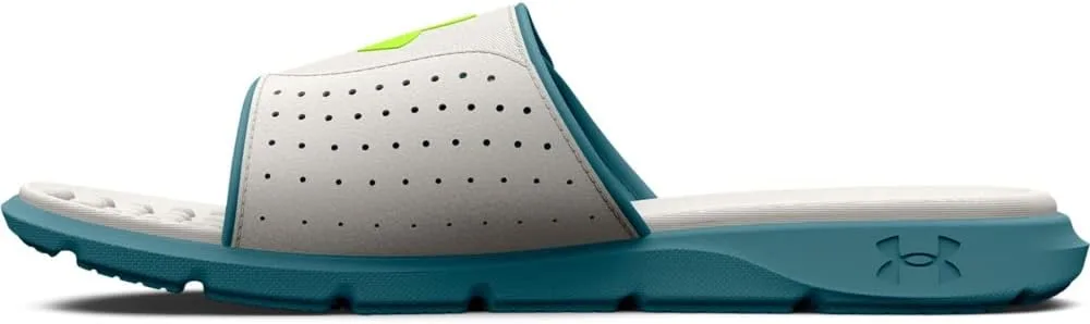 Сандалии-шлепанцы Under Armour Ignite 7 для мужчин, серый/салатовый