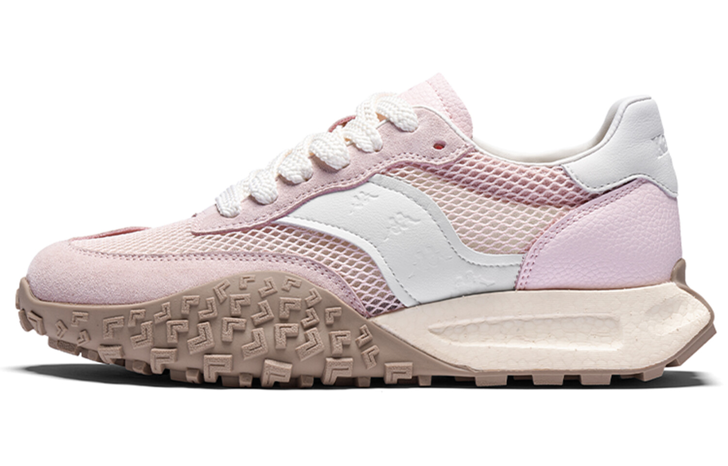 

Кроссовки женские низкие Fallen Pink / Classic White Kappa