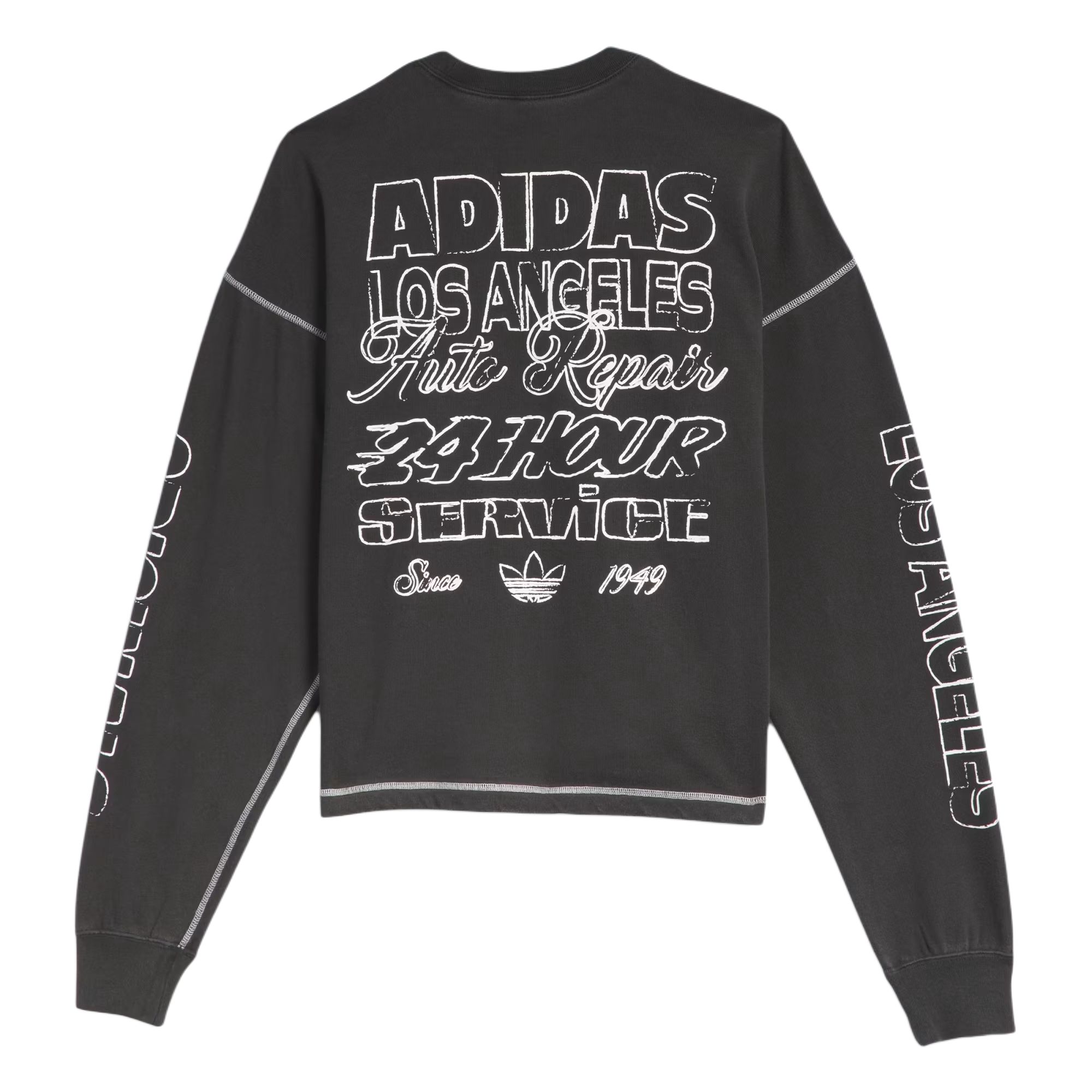 Футболка Adidas X Og La с длинными рукавами Adidas Originals, черный — фото 2