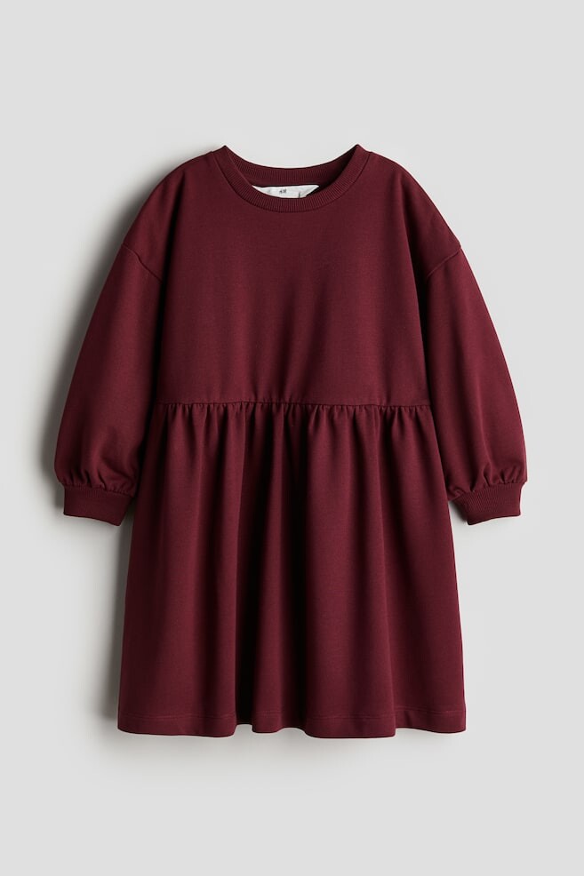 

Платье-Свитшот оверсайз H&M, красный