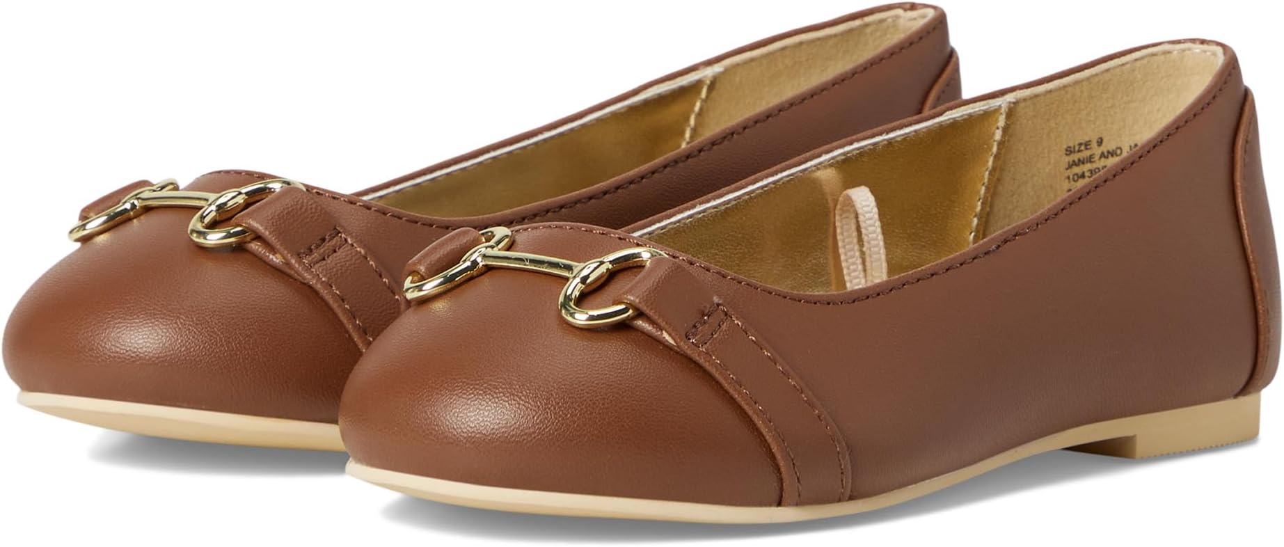

Балетки Janie and Jack Bridle Bit Flat, цвет Multicolor