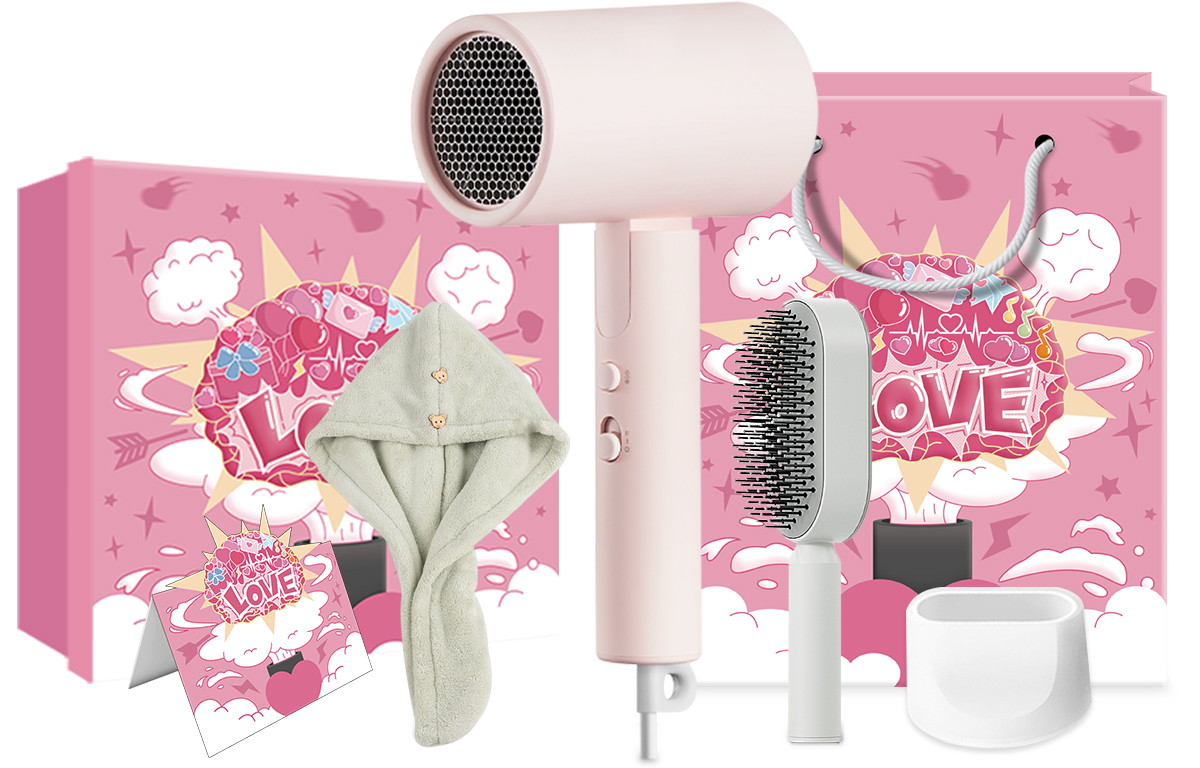 

Фен для волос Mi, H101 Pink Love Exclusive Box