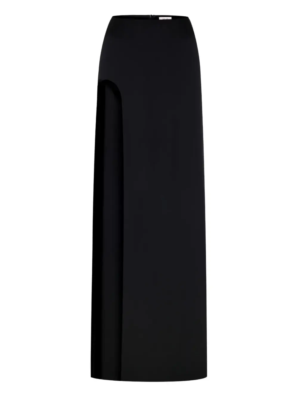 

Макси-юбка Keira с разрезом сбоку Nuè, черный