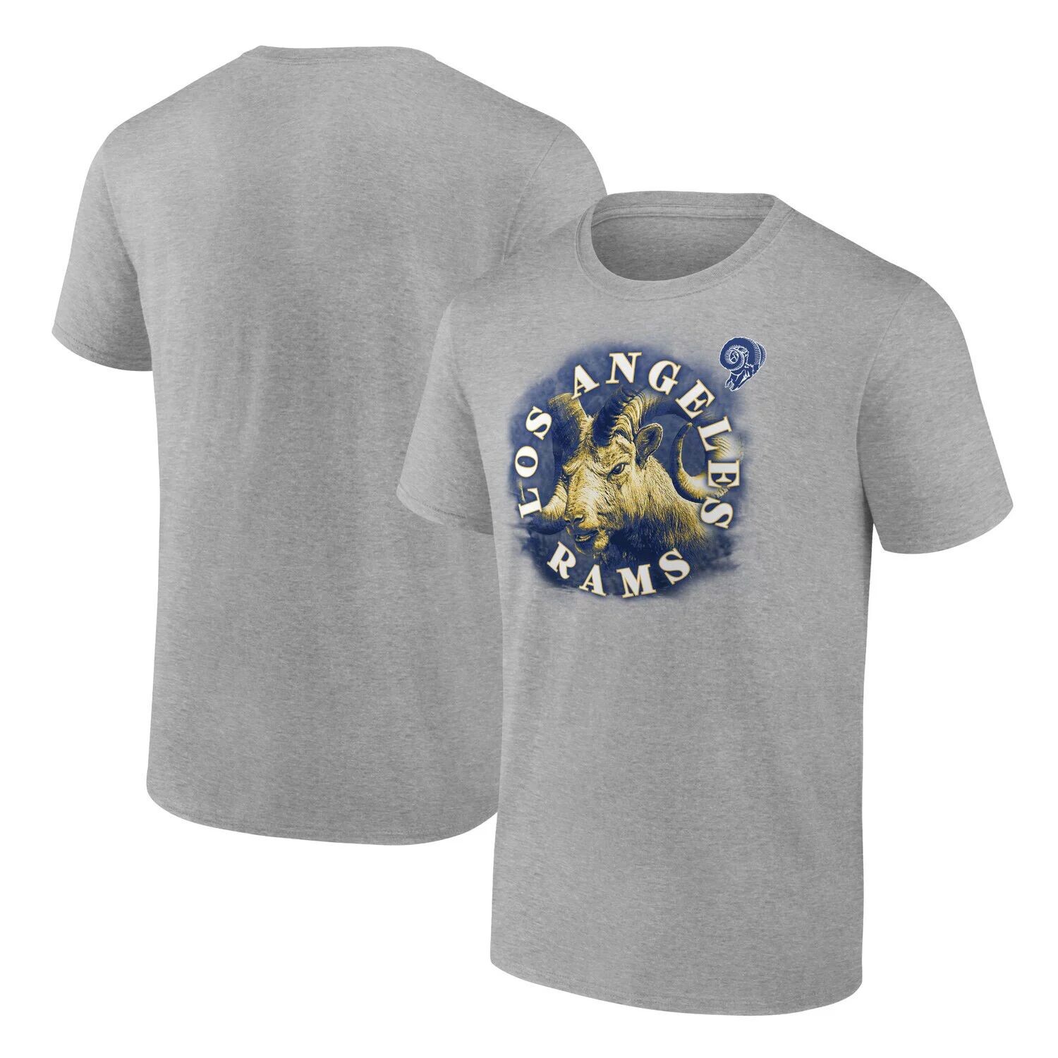 

Мужская серая футболка с логотипом Los Angeles Rams Big & Tall Sporting Chance Fanatics, Серый, Мужская серая футболка с логотипом Los Angeles Rams Big & Tall Sporting Chance Fanatics