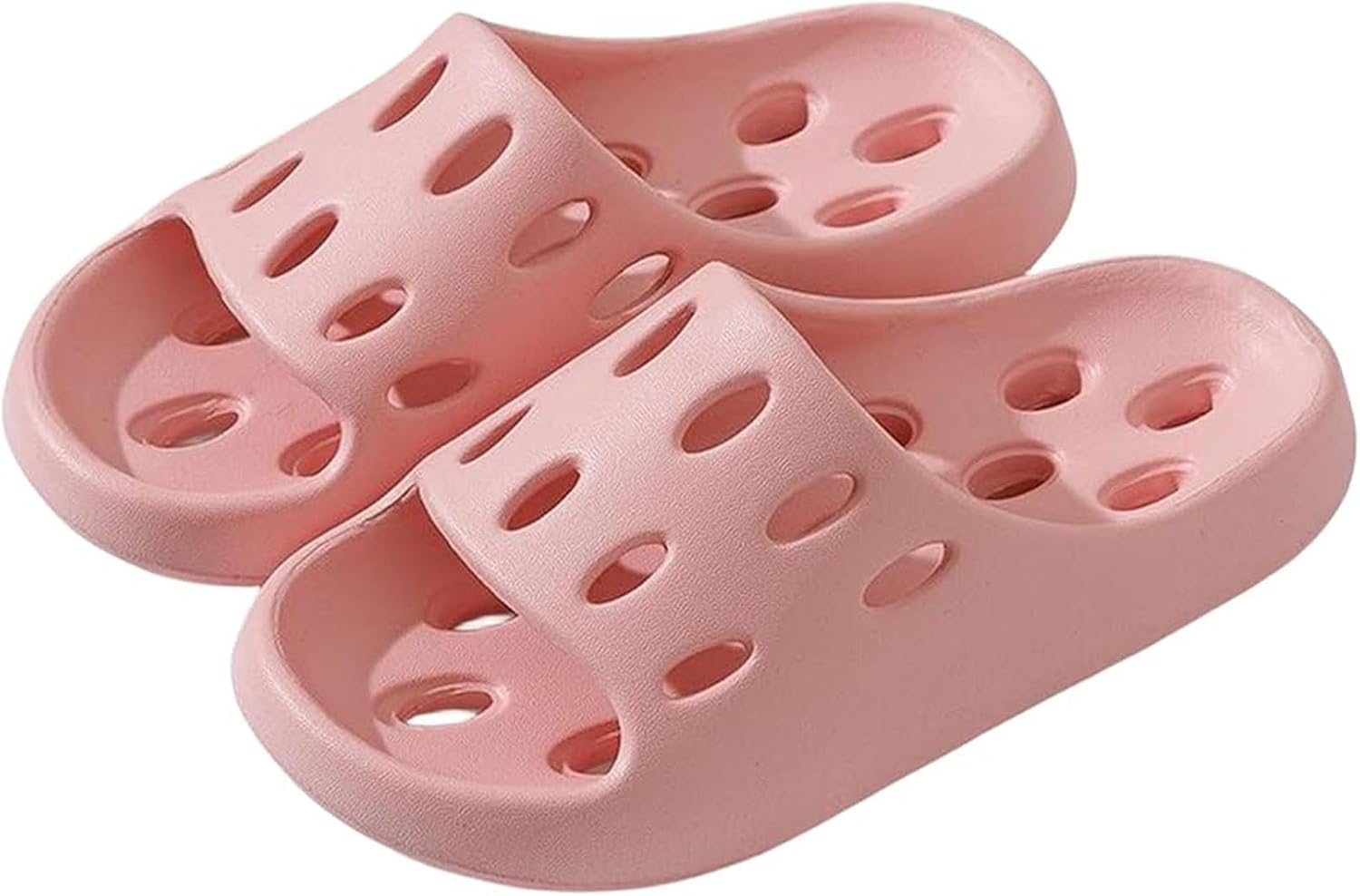 

Женские и мужские шлепанцы для душа LNERIP, тапочки для купания, быстро сохнущие, с легкой подошвой, нескользящие тапочки для душа, розовый