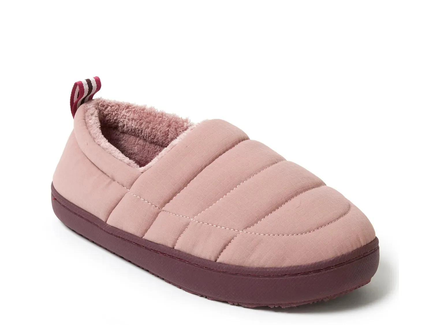 Тапочки Dearfoams Fern Ripstop — женские, цвет Mauve