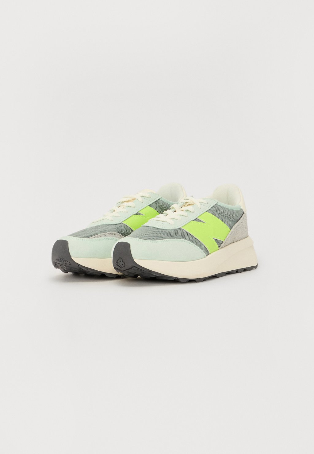 Кроссовки U370 UNISEX New Balance, молочный — фото 2