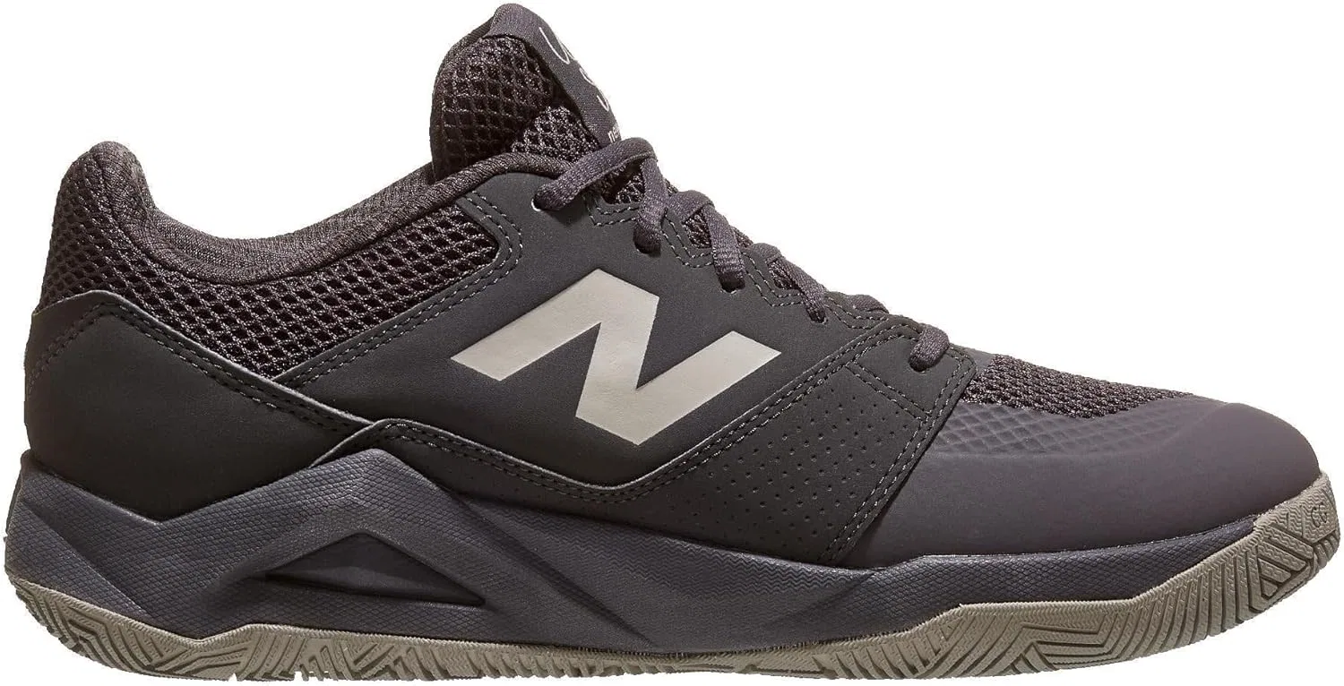 Мужские теннисные кроссовки New Balance, цвет Stone/Black — фото 3