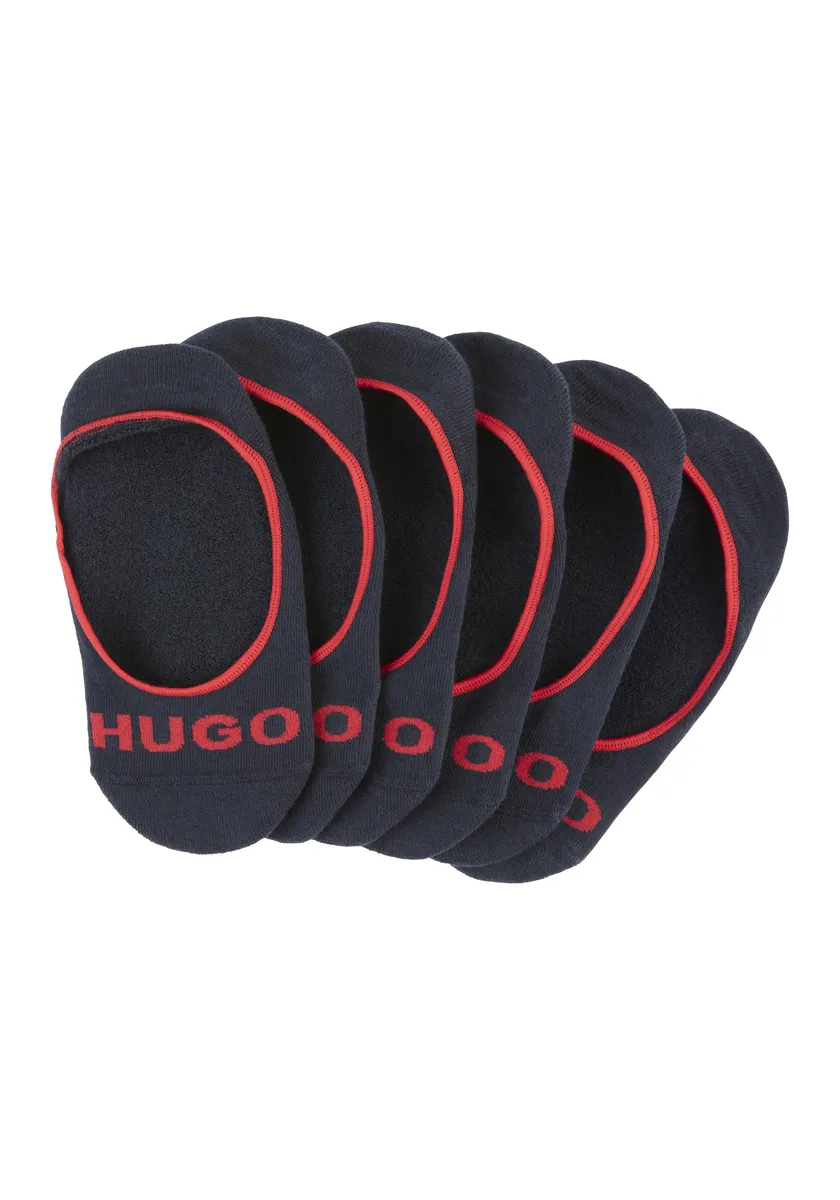 

Носки HUGO Underwear "3P SL PLUSH LOGO CC" (упаковка, 3 пары, 3 шт.), с контрастной надписью HUGO, синий