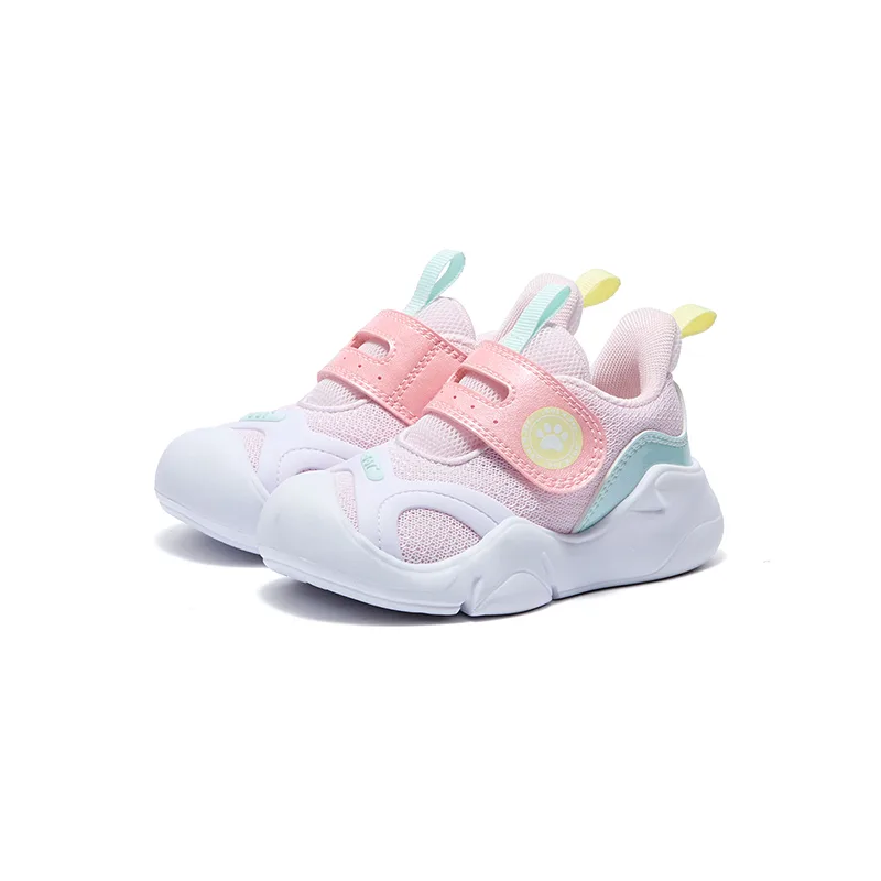 Детские повседневные кроссовки 361°KIDS, Clear Pink/Light Translucent Green/Sweet Fruit Pink — фото 3