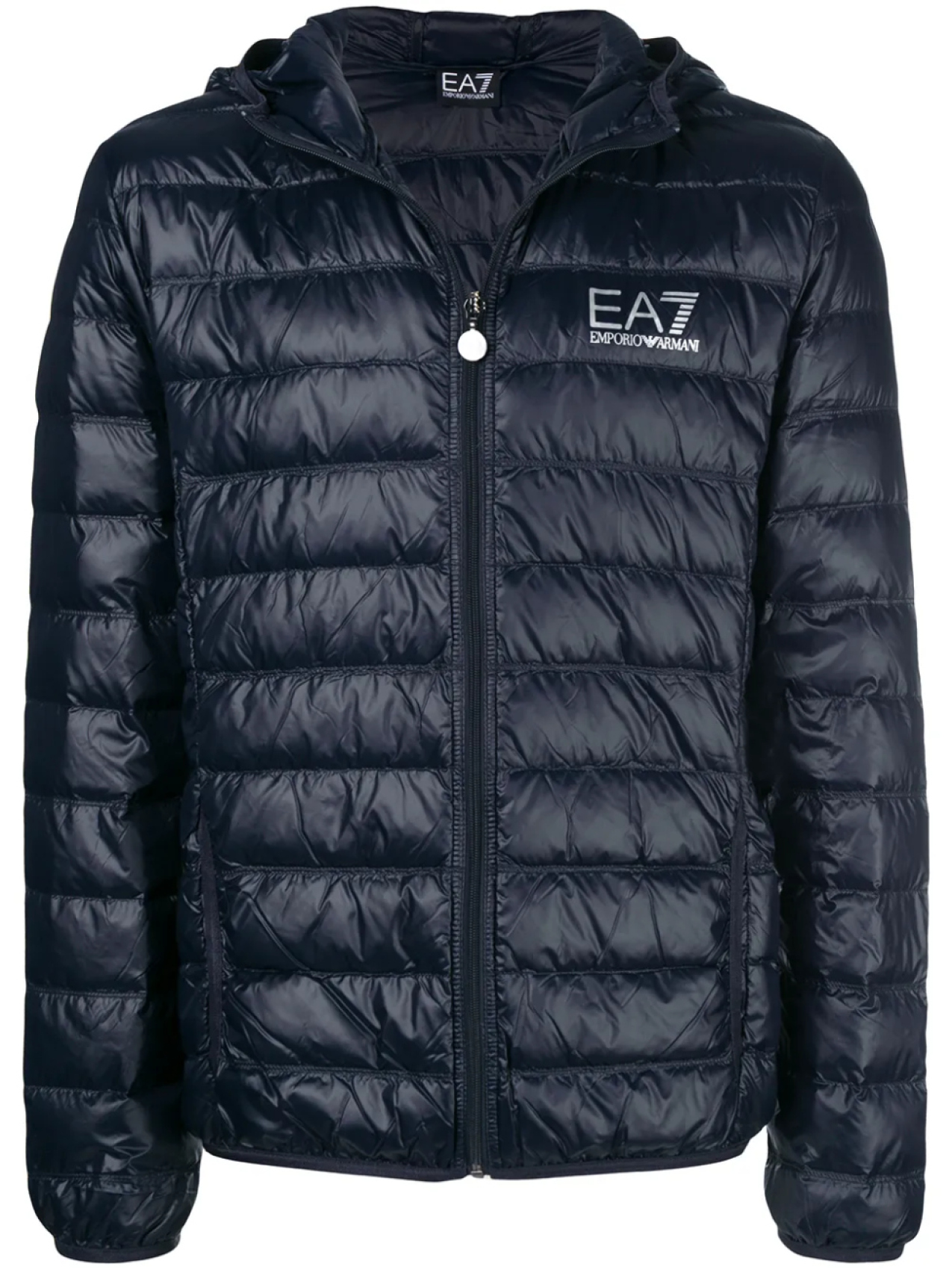 

Дутая куртка на молнии Ea7 Emporio Armani, синий