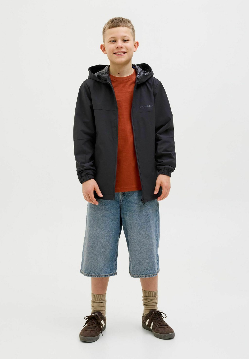 

Демисезонная куртка Jack & Jones Junior, черный