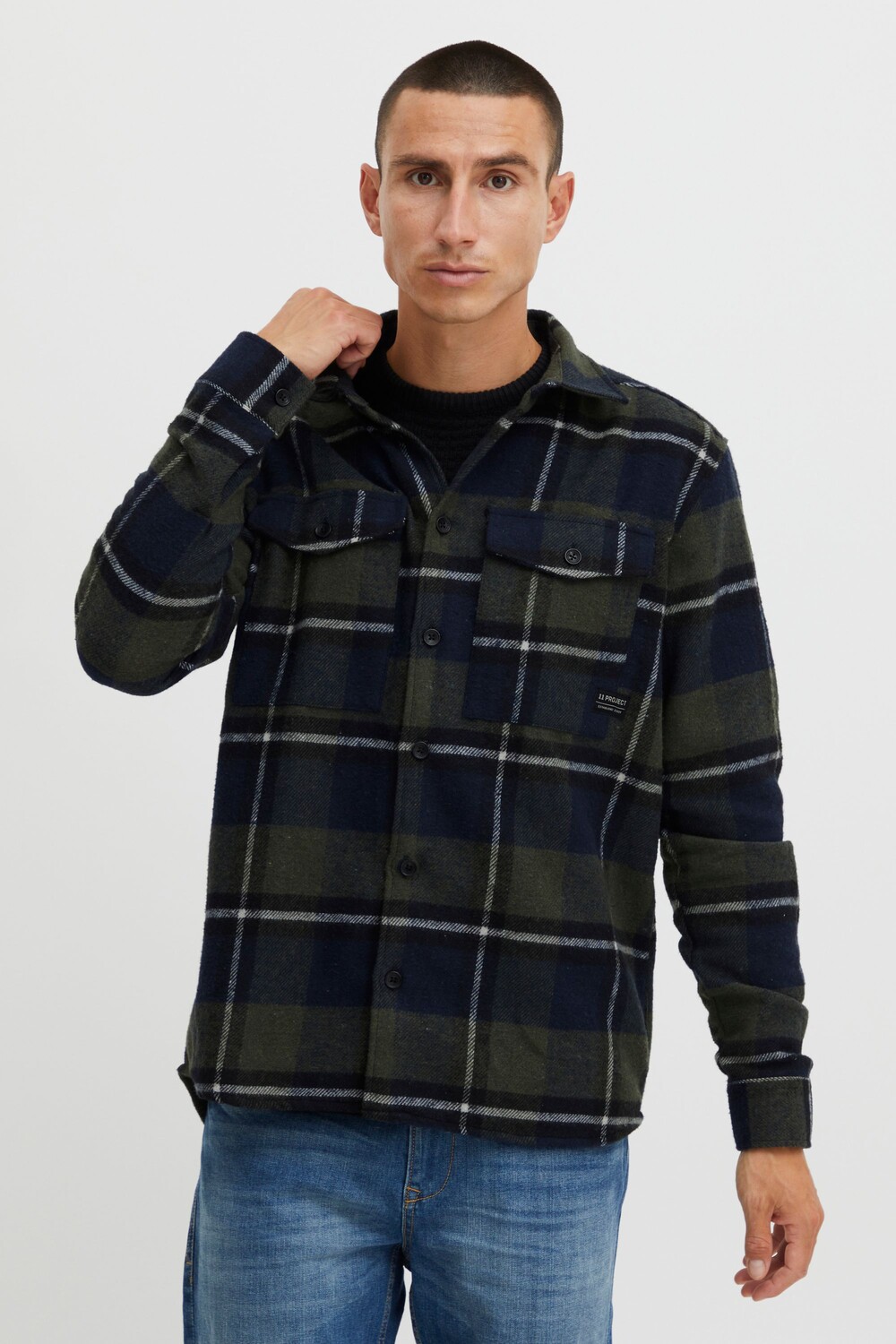 

Футболка 11 Project Hemdjacke, зеленый