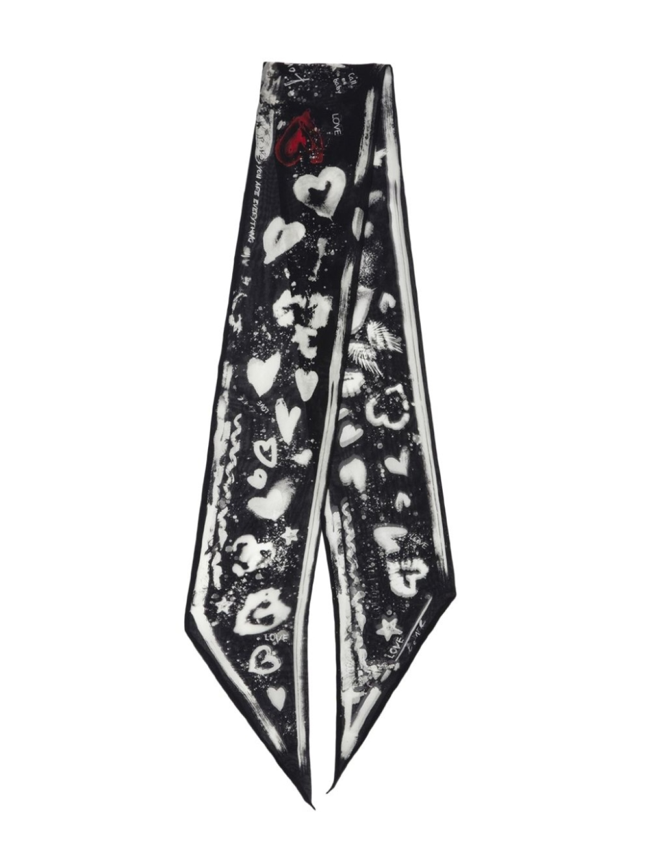 

Zadig&Voltaire шарф Jessie, черный