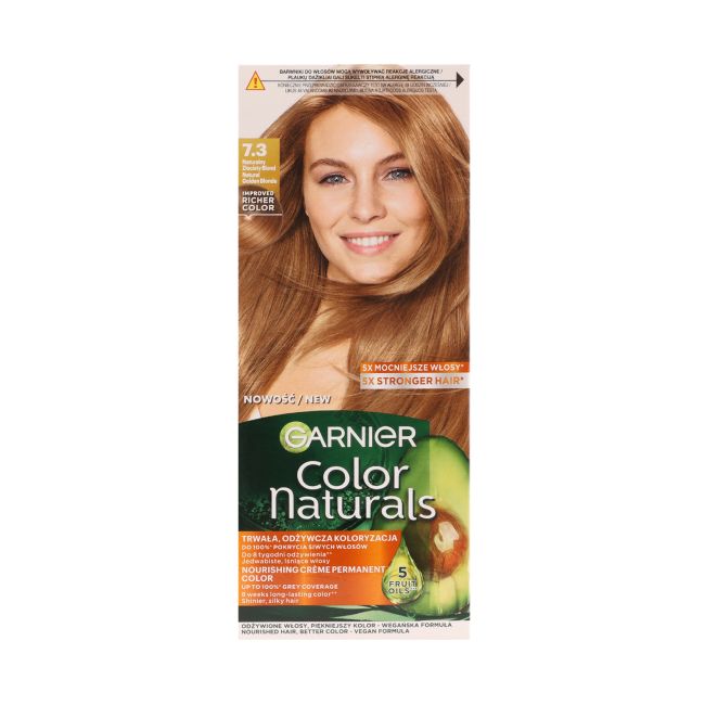 

Краска для волос Color Naturals Garnier, цвет 7.3 natural golden blond