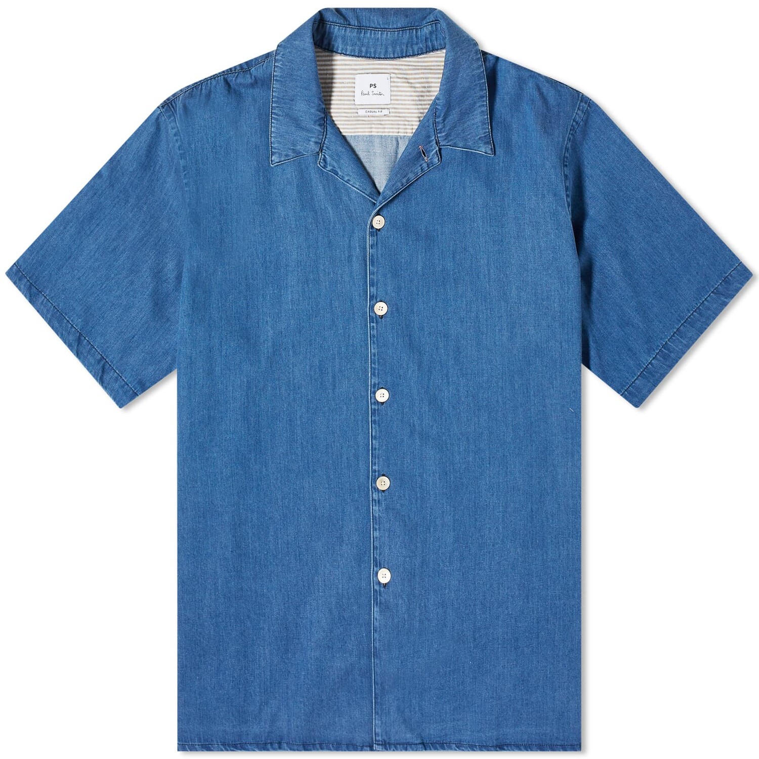 

Рубашка Paul Smith Indigo Vacation, синий