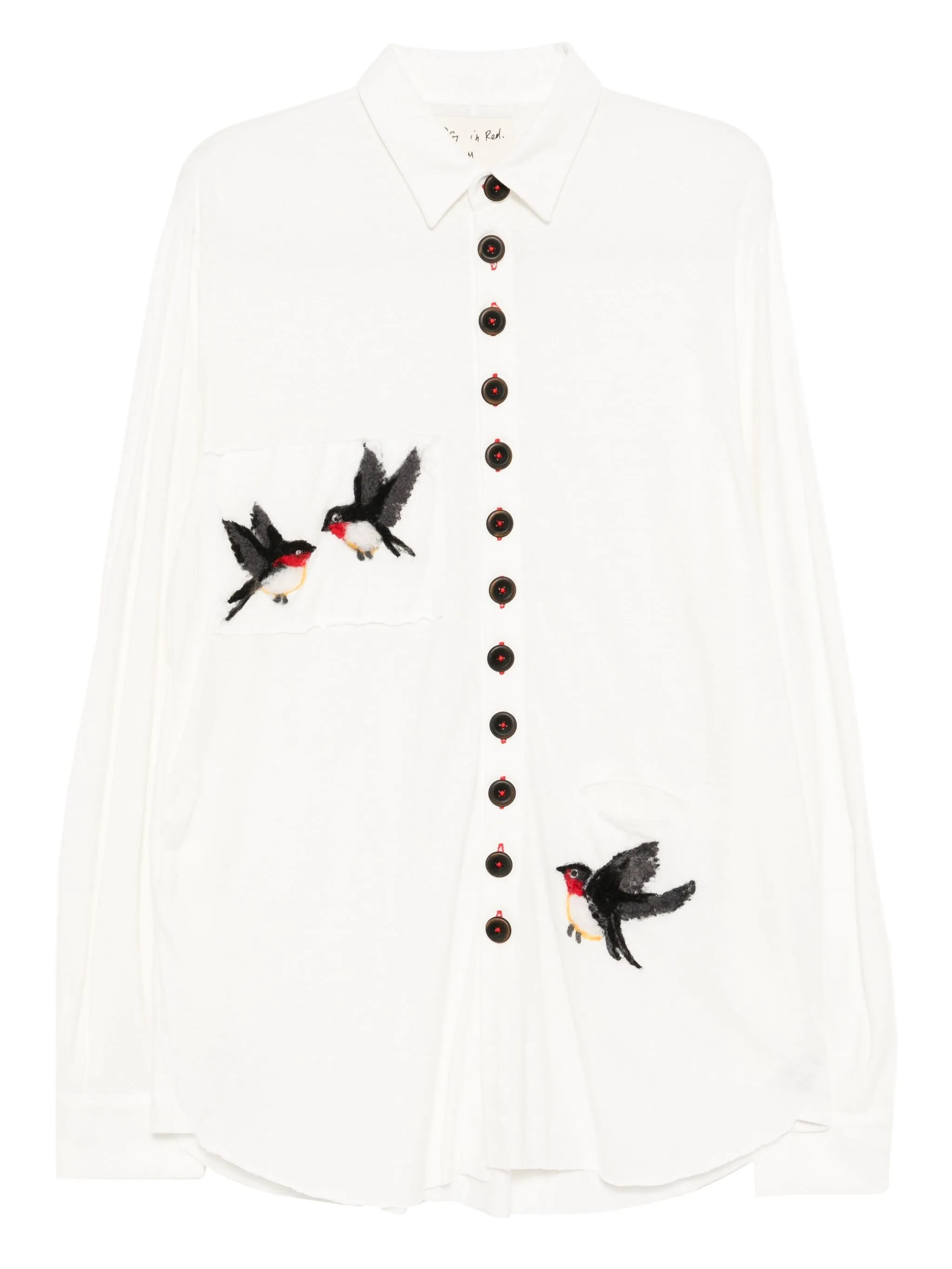 

Рубашка Birdwatcher Gg In Red, белый