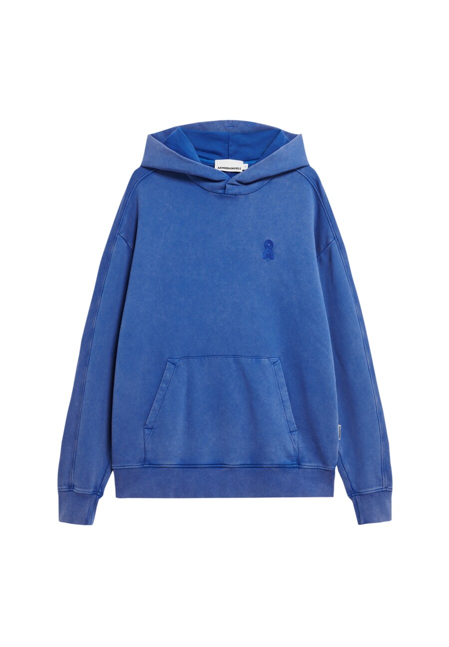 

Толстовка ARMEDANGELS EMAAL HOODIE GMT DYE, синий