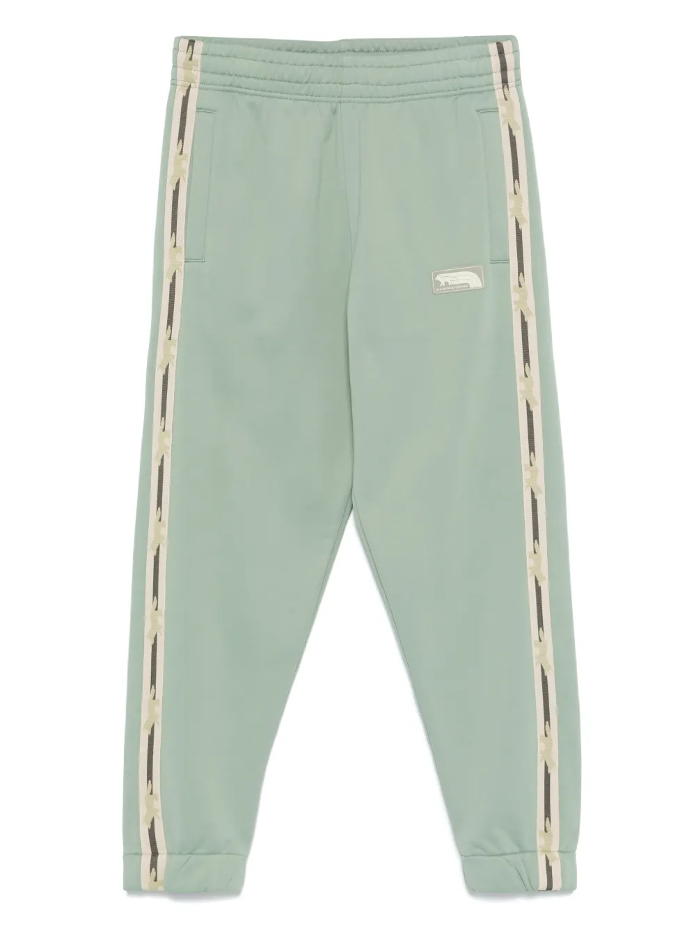 

Спортивные брюки flash fox Maison Kitsuné, зеленый