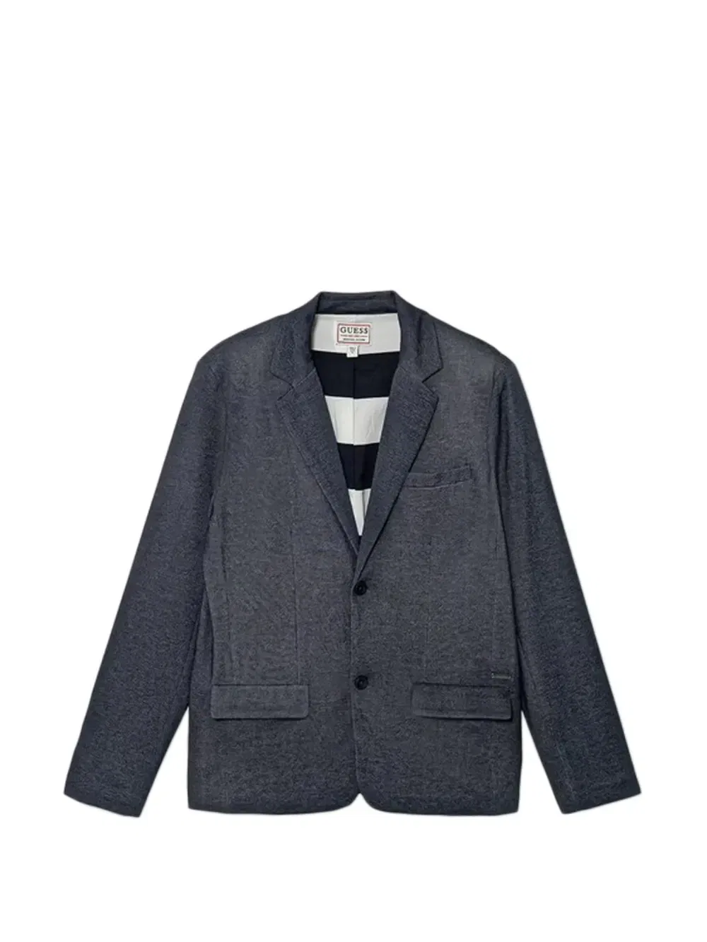 Блейзер с металлическими аппликациями GUESS Kids, синий