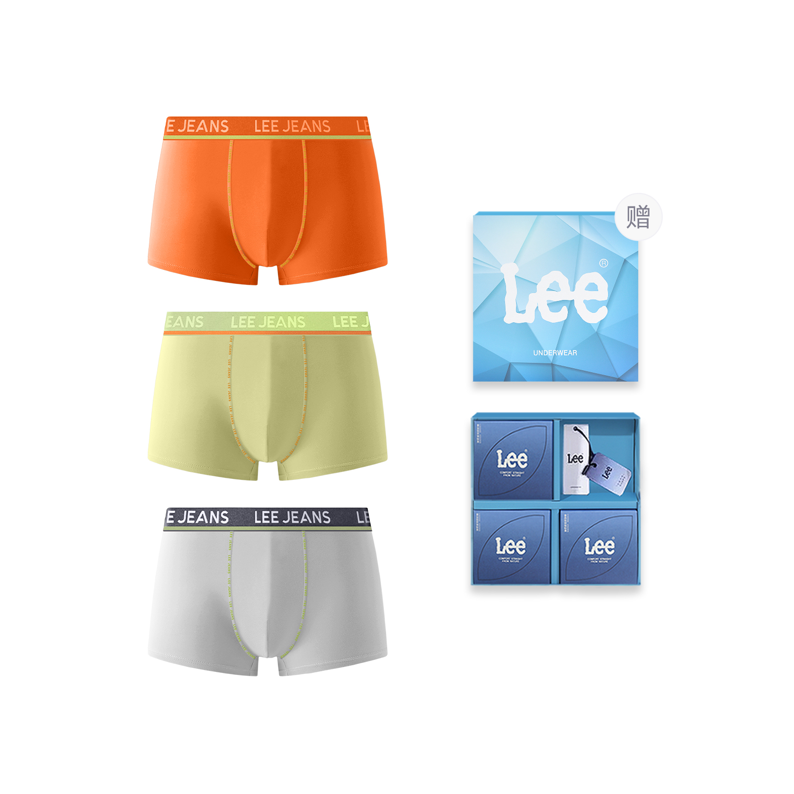 

Lee Sunset 1.0 подарочный набор мужского белья 3 шт