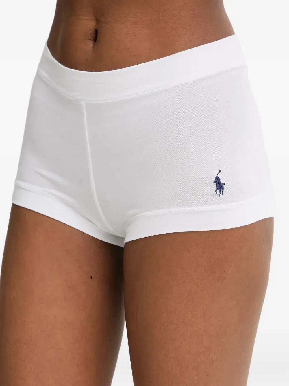 Пижама с вышитым логотипом POLO RALPH LAUREN, белый — фото 4