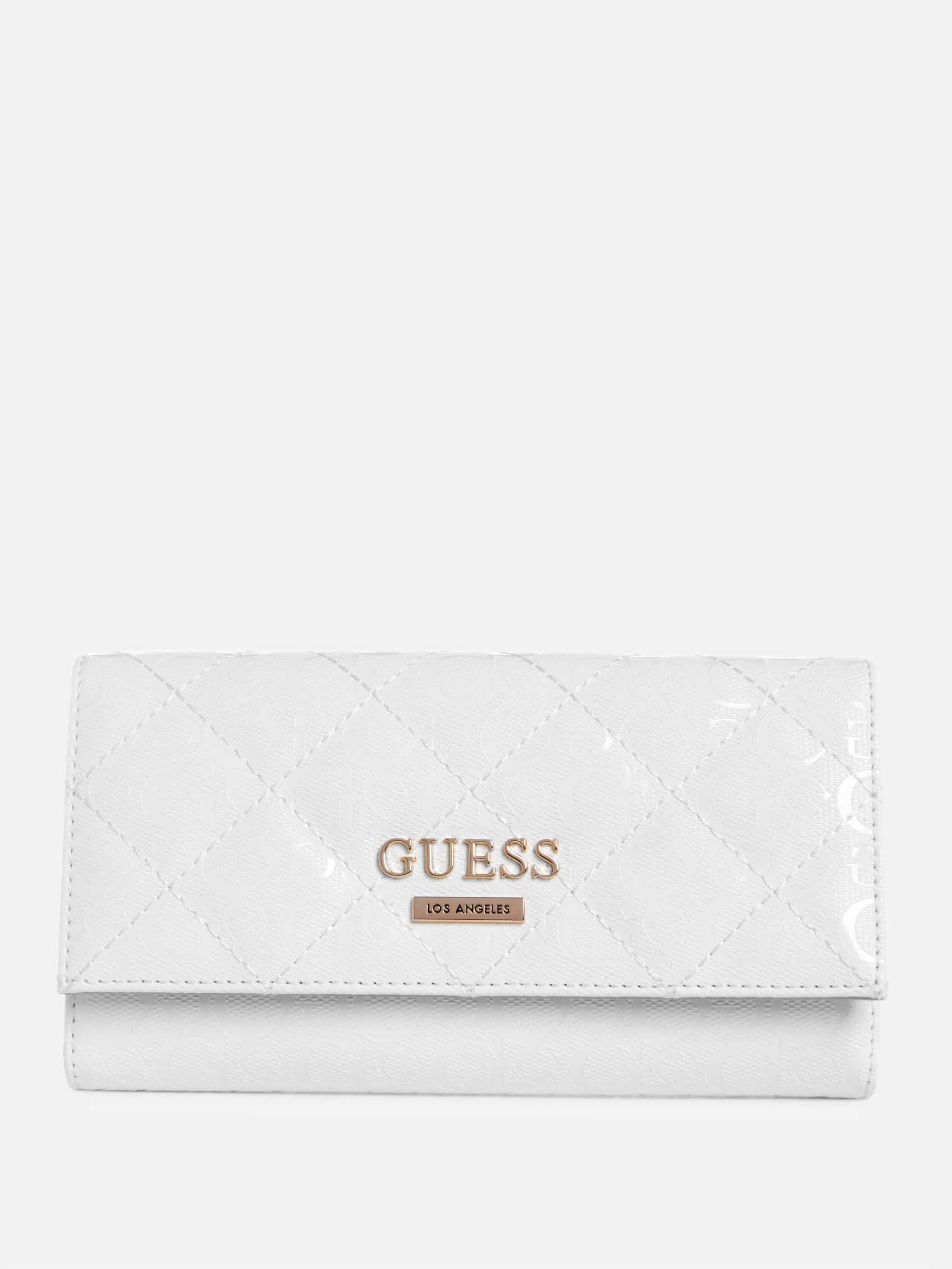 

Эстонский стеганый клатч Gshine Slim Guess Factory, белый