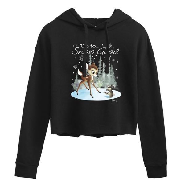 

Детская худи Bambi juniors с зимним принтом Disney, черный