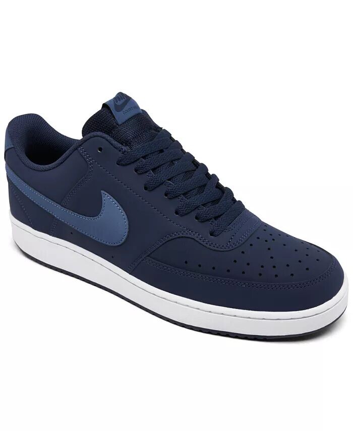 

Мужские повседневные кроссовки Court Vision Low из нубука от Finish Line Nike, синий
