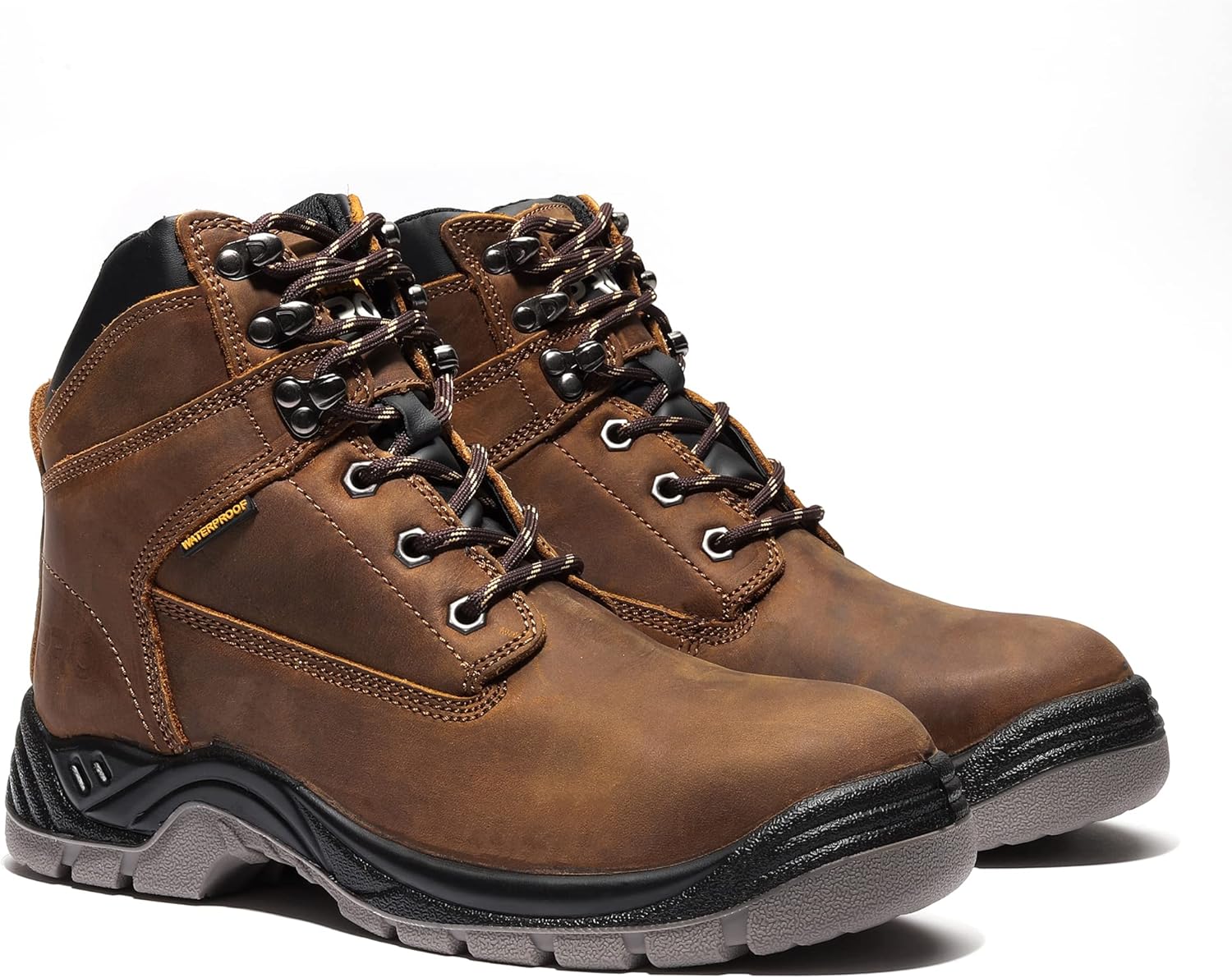 Мужские водонепроницаемые ботинки Bonanza Boots TITAN PRO 6, темно-коричневый — фото 2
