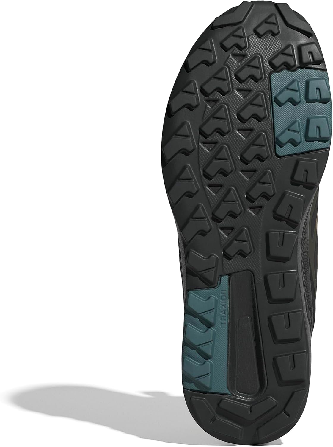 Мужские походные ботинки adidas Terrex Anylander Mid Top Rain.Rdy, черный/оливковый — фото 3