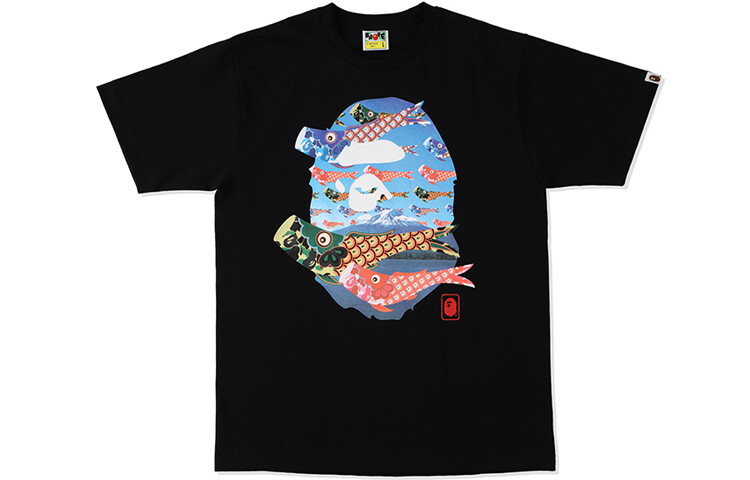 

Футболка Ape Head Series для мужчин A Bathing Ape, белый