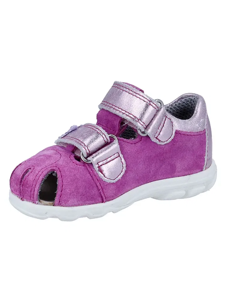 Сандалии кожаные розовые Richter Shoes — фото 3