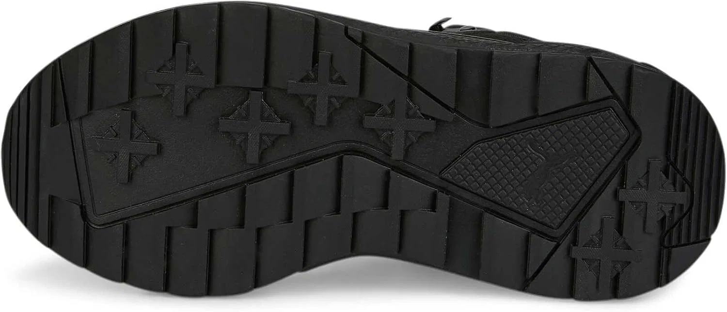 Мужские кроссовки PUMA Undefined X-Ray Speed ​​Mid WTR Youth Trainers, черный, темно-серый — фото 4