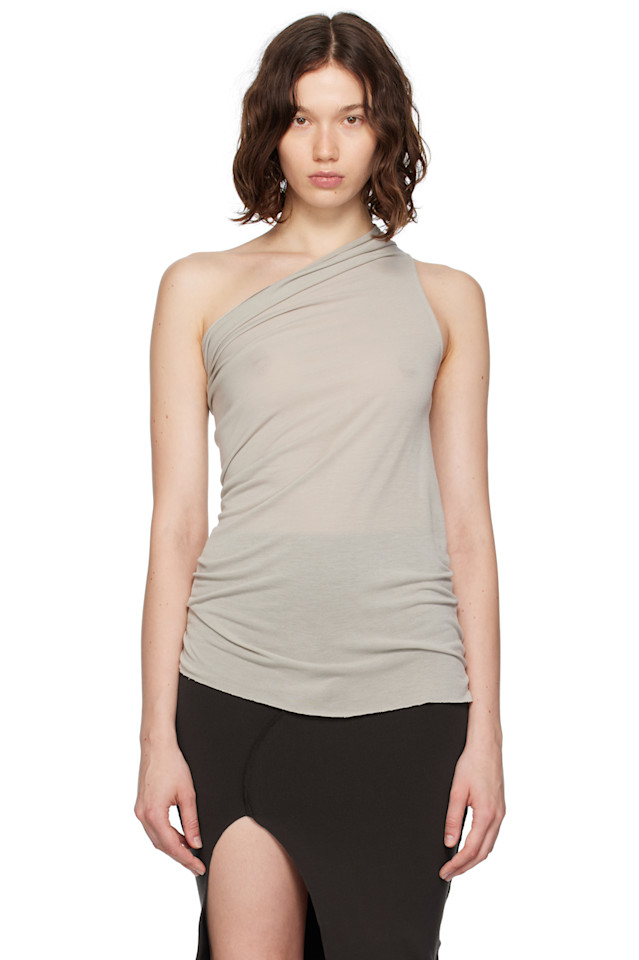 

Футболка Concordians Athena Rick Owens, цвет pearl