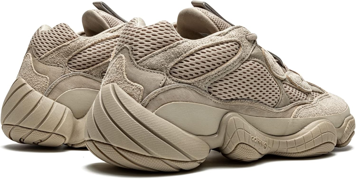 Мужские кроссовки adidas Yeezy 500 на шнуровке, Tactical/Utility Sand/Utility Sand — фото 3