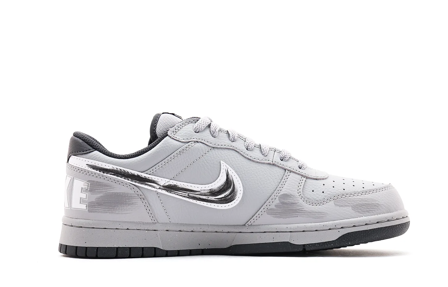 Nike Dunk Cushioning Coverage Abrasion Resistant Low top кроссовки для скейтбординга Unisex Gray — фото 3