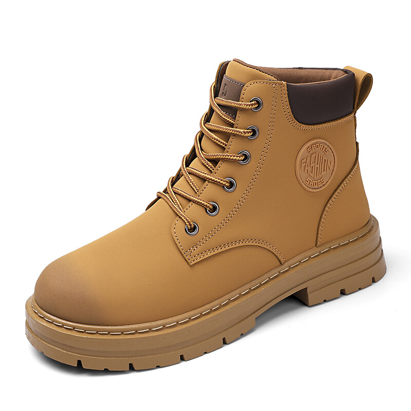 

Мужские ботинки Cahhrrn X Martin Boot Men Beige Tonybear