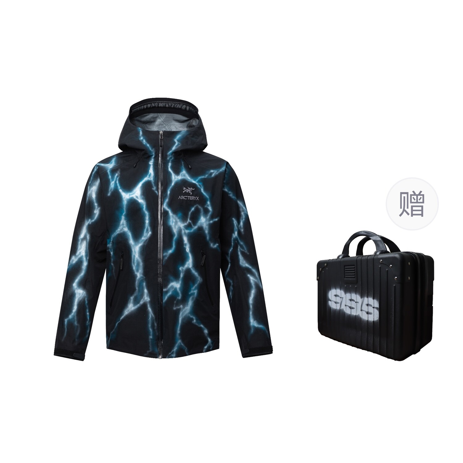 

Ветровка Arcteryx Alpha Thunder God, черный