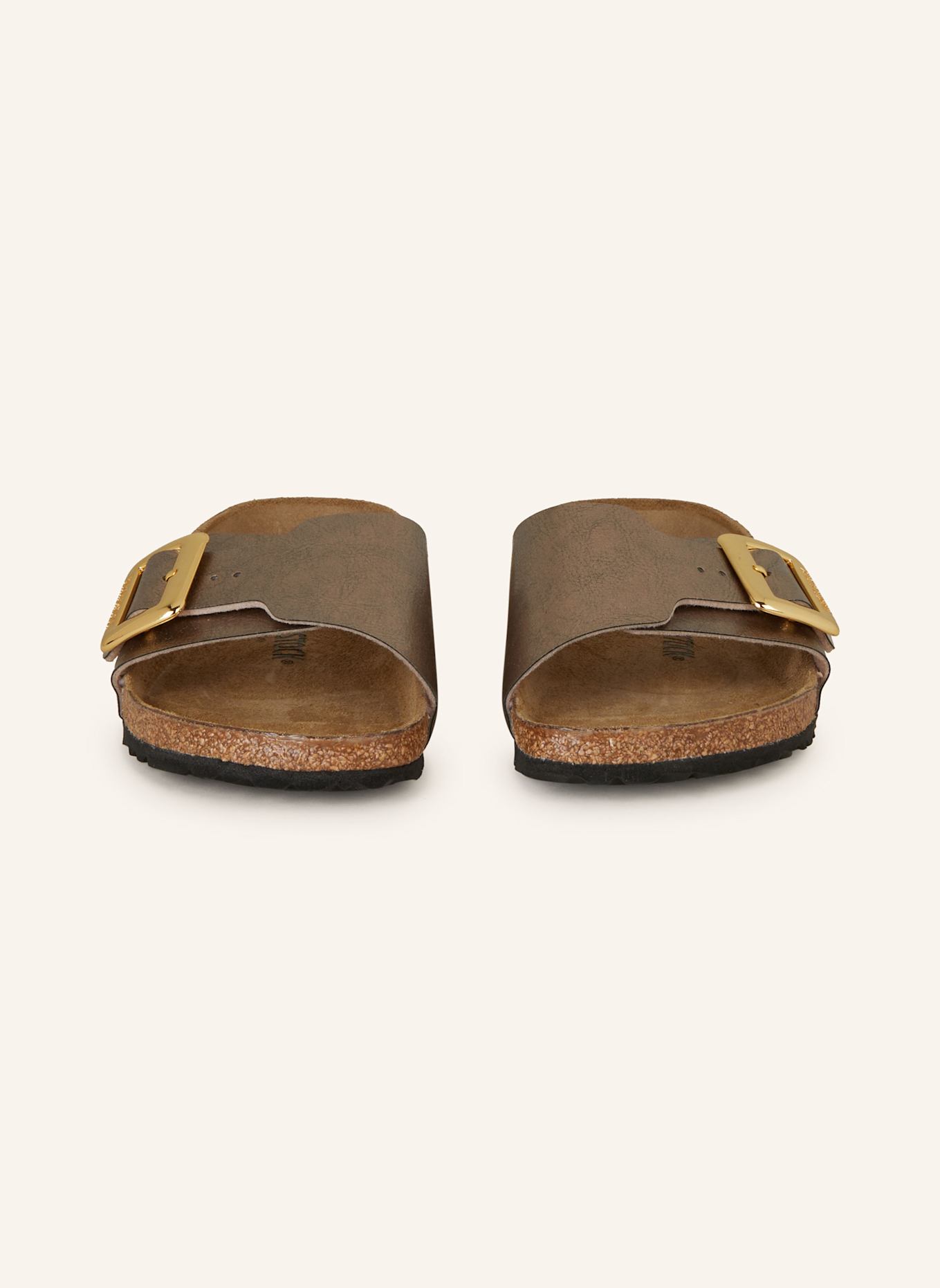 Мюли каталина подушка пряжка Birkenstock, коричневый — фото 3